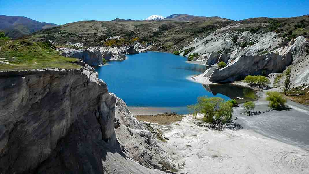 Blue Lake, St Bathans, New Zealand