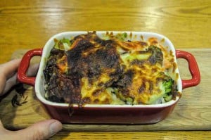 They also do a vege-cheese and rice bake