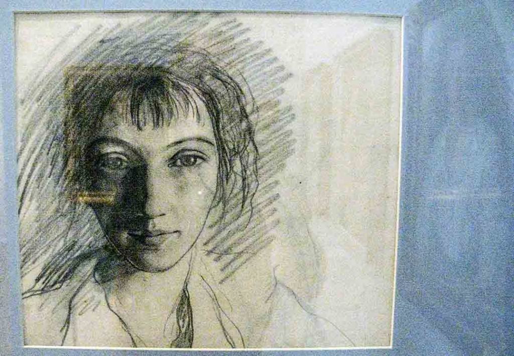 Self portrait of , State Russian Museum in St Petersburg,