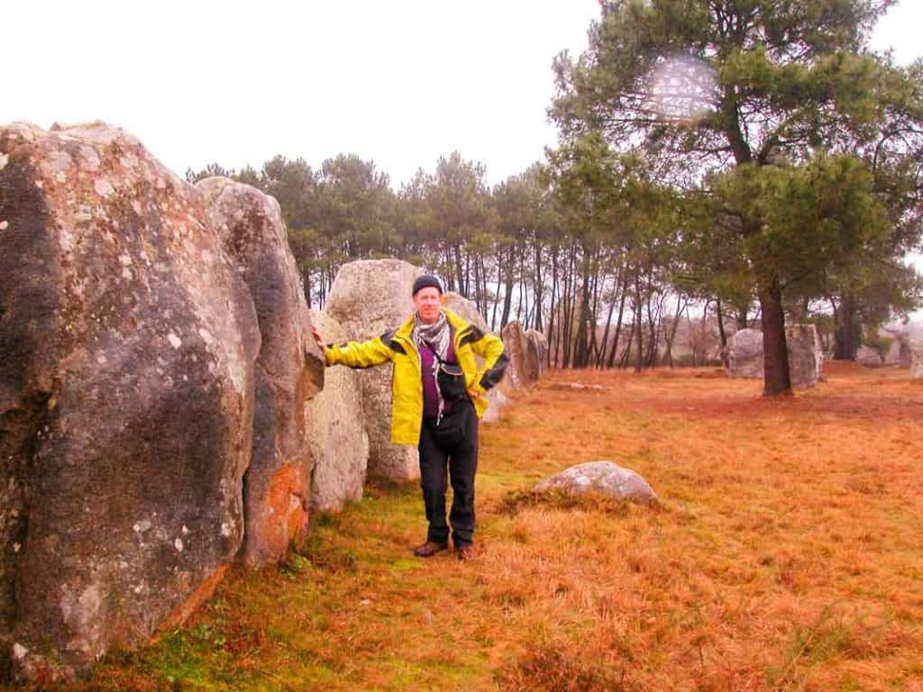 Yours Truly at Carnac.